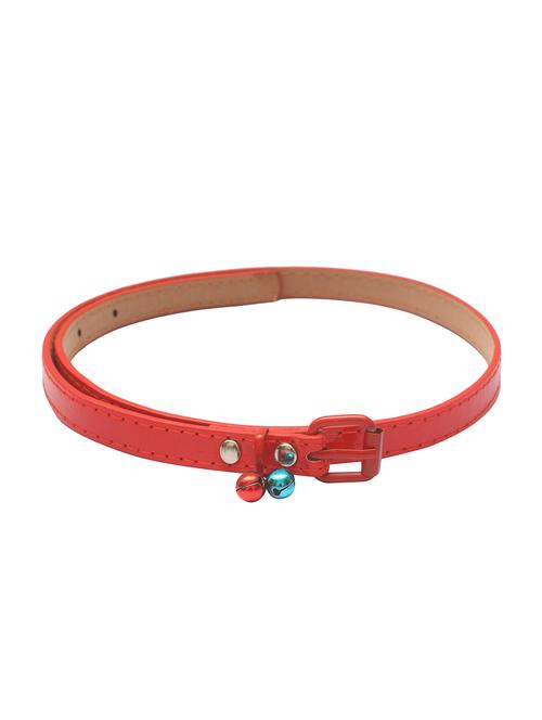 red leatherette belt - 15610520 - Very Small Image - 1