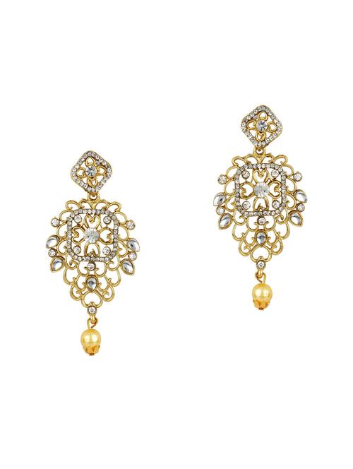 gold tone earrings - 15612500 - Very Small Image - 1