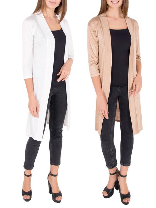 set of 2 solid shrugs - 15613068 - Very Small Image - 1