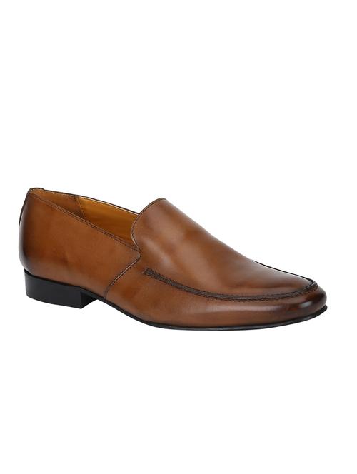 tan leather casual slip ons - 15613244 - Very Small Image - 1