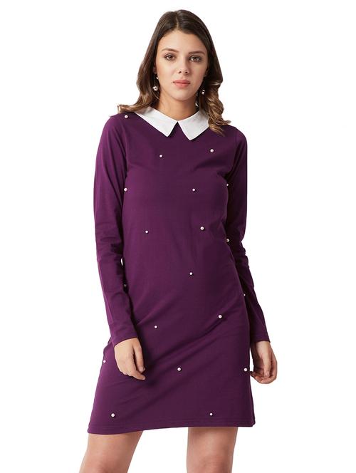 pearl embellished shift dress - 15624571 - Very Small Image - 1