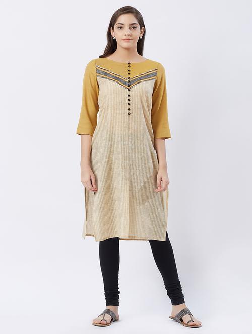 printed straight kurta - 15625336 - Very Small Image - 1