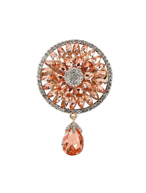 beige tone brooch - 15627743 - Very Small Image - 1