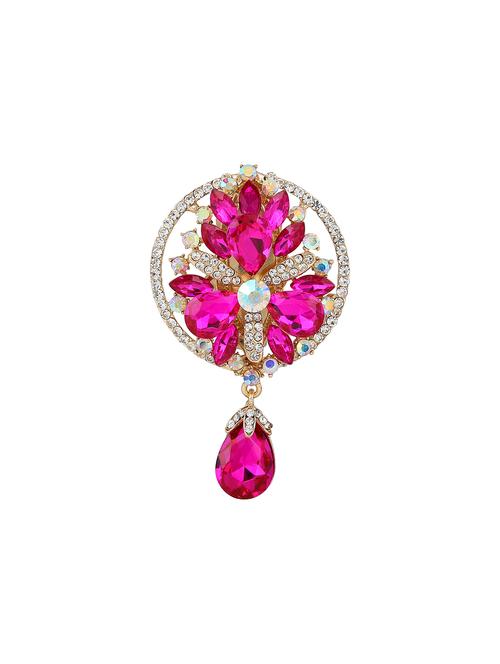 pink metal brooch - 15627817 - Very Small Image - 1