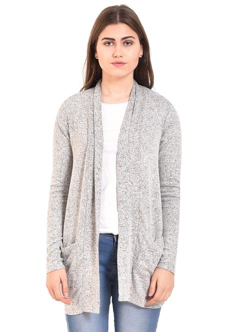 pocket detail knitted shrug - 15630518 - Very Small Image - 1