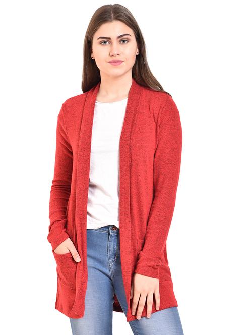 pocket detail knitted shrug - 15630520 - Very Small Image - 1