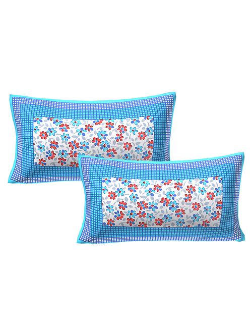 cotton printed pillow cover set(2 pieces)-27"x18" - 15634824 - Very Small Image - 1