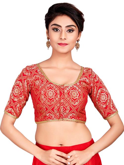 self-design blouse with drawstring - 15637621 - Very Small Image - 1