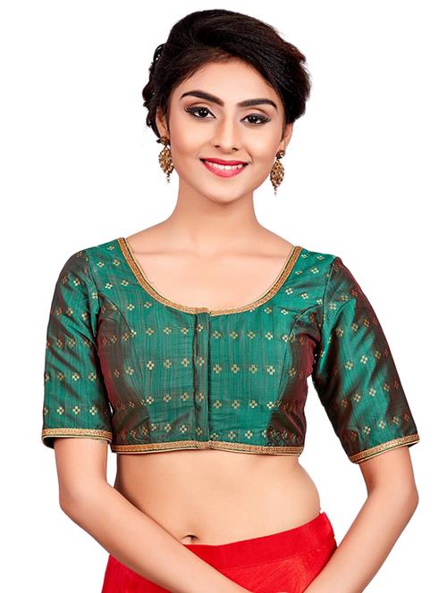 self-design blouse with drawstring - 15637631 - Very Small Image - 1