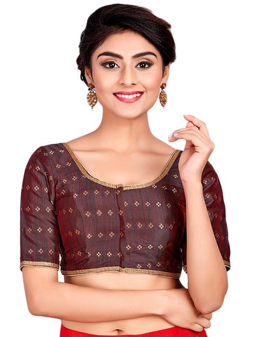 self-design blouse with drawstring - 15637683 - Very Small Image - 1