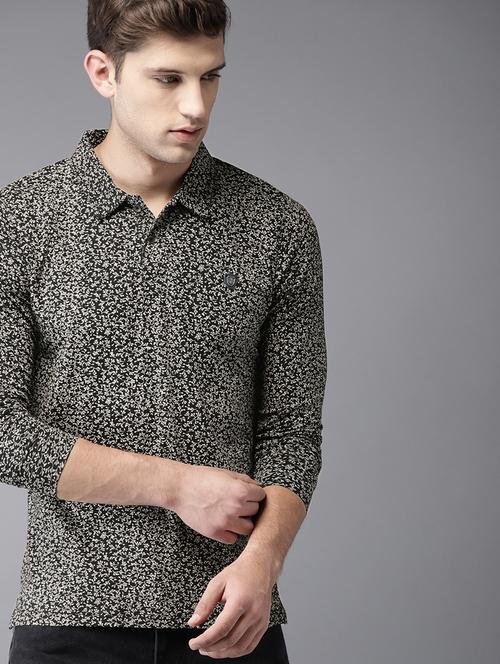 black all over print t-shirt - 15643052 - Very Small Image - 1