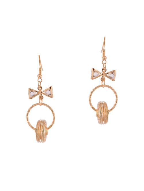 rose gold tone drop earrings - 15644909 - Very Small Image - 1