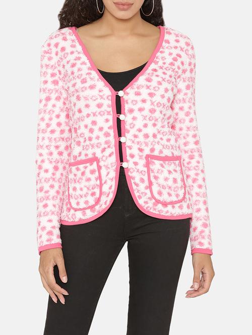 pink fleece jacket - 15646127 - Very Small Image - 1