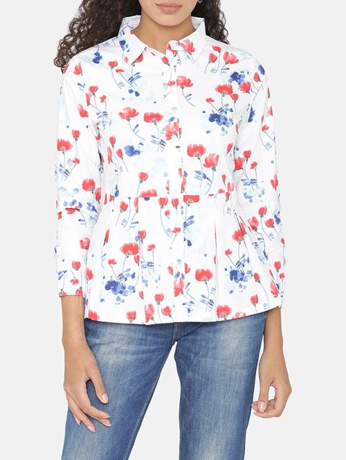 women's a line collared top - 15646151 - Very Small Image - 1