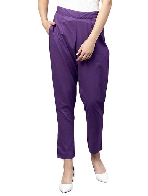 high waist flat front trouser - 15647882 - Very Small Image - 1