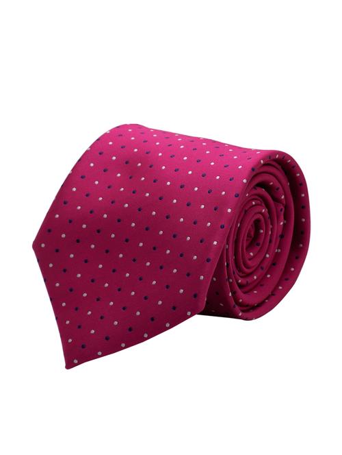pink micro fiber tie with cufflinks & pocketsquare - 15653550 - Very Small Image - 1