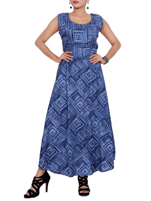 printed flared kurta - 15653667 - Very Small Image - 1
