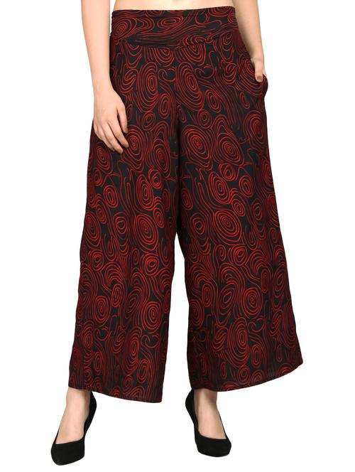 high waist flared palazzo - 15655626 - Very Small Image - 1
