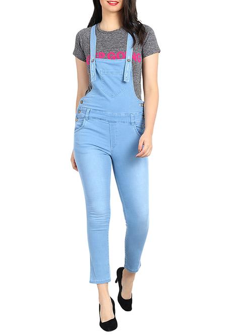 pocket patch denim dungaree - 15658239 - Very Small Image - 1