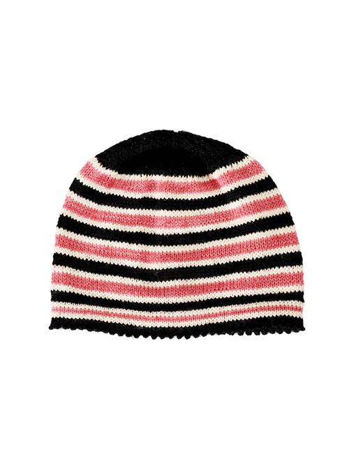 pink cotton winter beanie - 15659545 - Very Small Image - 1