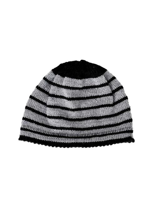 grey cotton winter beanie - 15659547 - Very Small Image - 1