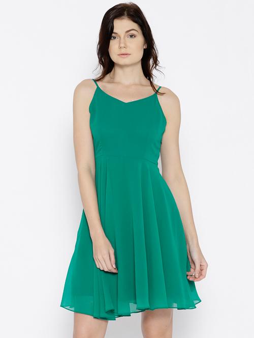 knot up back skater dress - 15670192 - Very Small Image - 1