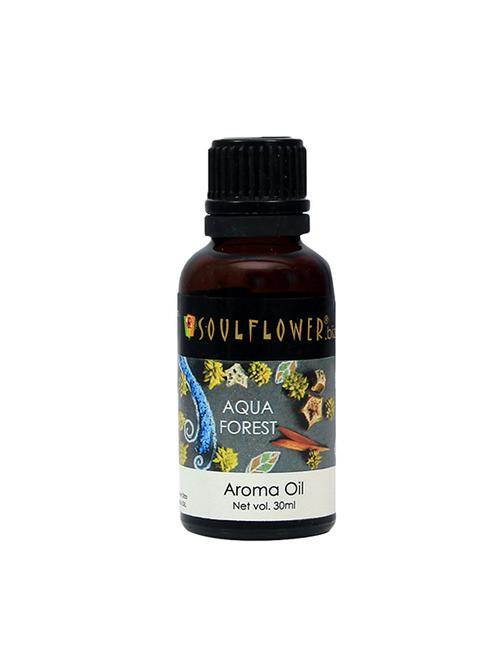 soulflower aqua forest aroma oil, 30ml - 15671832 - Very Small Image - 1