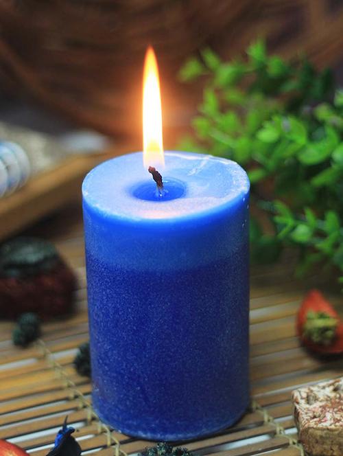 soulflower small pillar walk in the wood candle - 15671837 - Very Small Image - 1