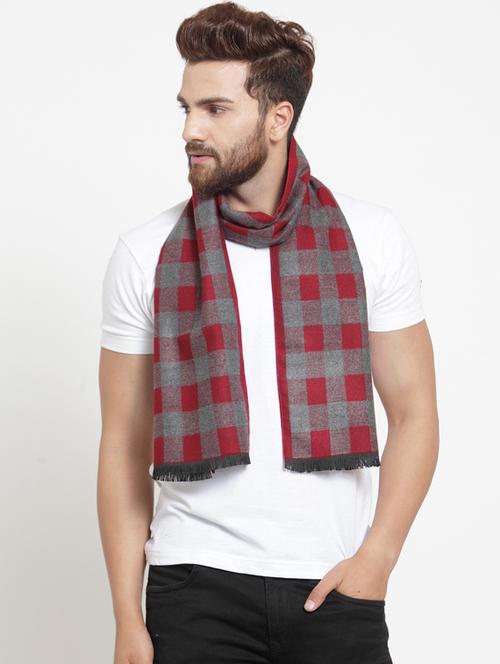 red viscose muffler - 15673876 - Very Small Image - 1