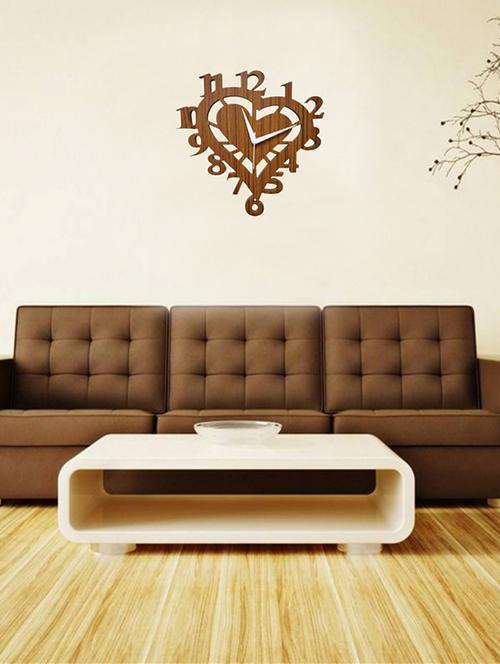 love design wooden wall clock for living room/bedroom/office/kids room/home/kitchen - 15674799 - Very Small Image - 1