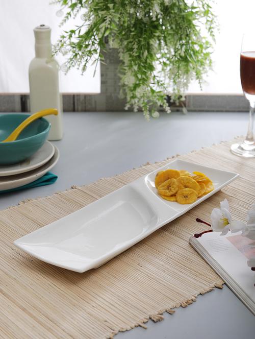 rectangle 2 partition serving tray - 15675475 - Very Small Image - 1