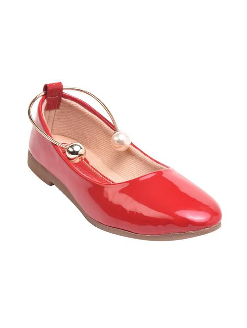 red slip on ballerinas - 15675614 - Very Small Image - 1