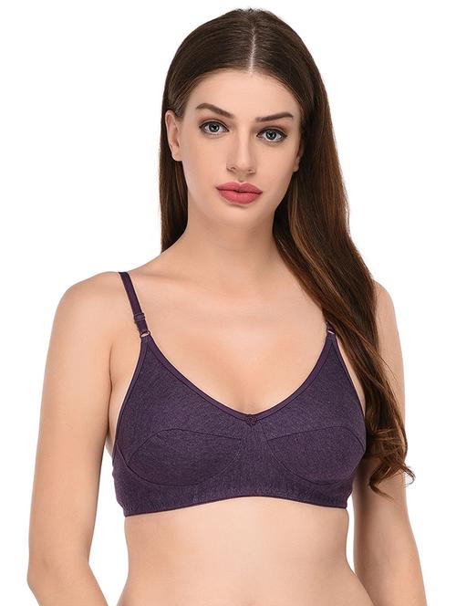 floral patch solid bra - 15675907 - Very Small Image - 1