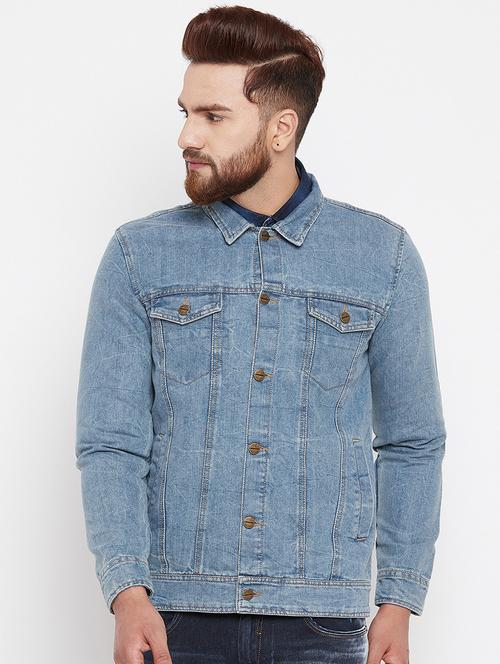 blue denim jacket - 15676062 - Very Small Image - 1