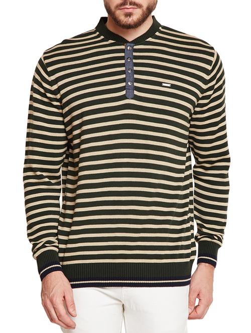 green cotton pullover - 15677228 - Very Small Image - 1