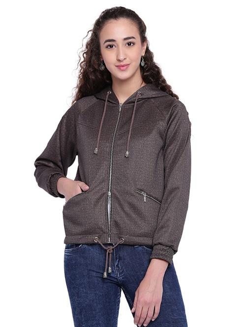 draw-string waist hooded jacket - 15679698 - Very Small Image - 1