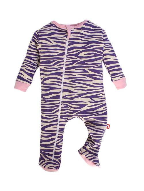 purple cotton romper - 15680716 - Very Small Image - 1