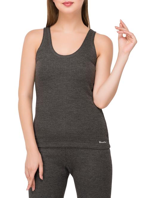 scoop neck woolen thermal top - 15695988 - Very Small Image - 1