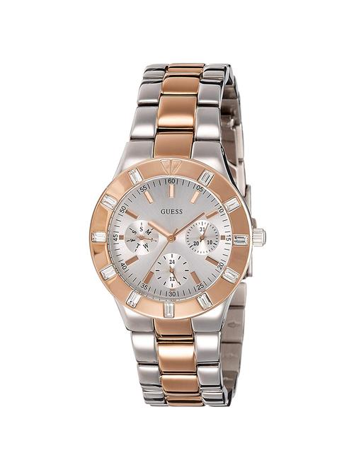 guess w14551l1 round dial analog watch - 15697502 - Very Small Image - 1