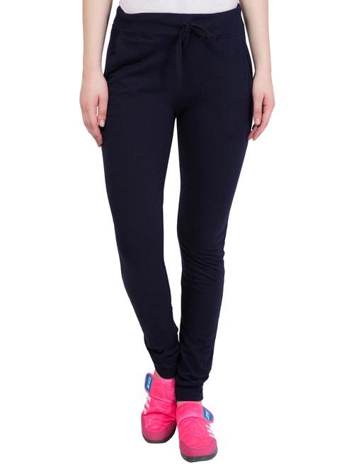 drawstring waist solid track pant - 15699428 - Very Small Image - 1