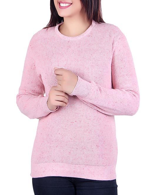 solid ribbed pullover - 15701870 - Very Small Image - 1
