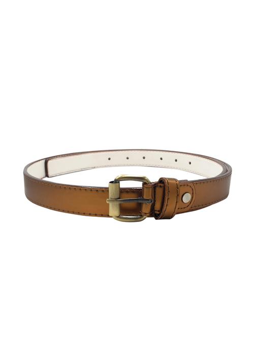 brown leatherette (pu belt - 15704487 - Very Small Image - 1