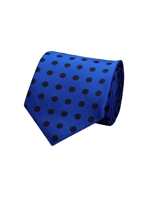 blue micro fiber tie - 15705113 - Very Small Image - 1