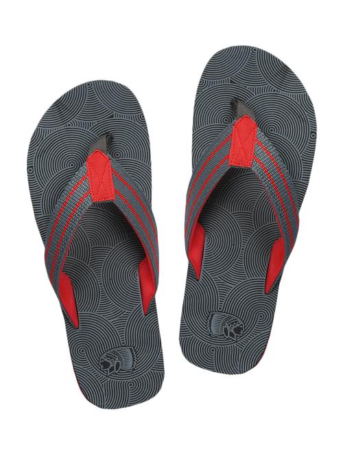 grey fabric toe separator flip flops - 15705683 - Very Small Image - 1