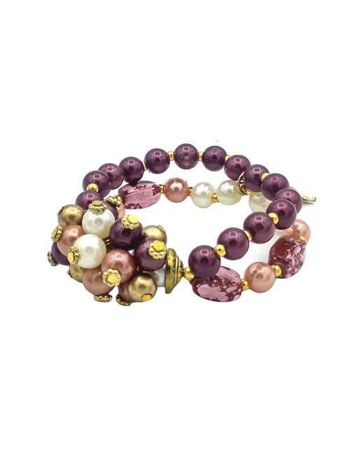 purple beaded bracelet - 15706696 - Very Small Image - 1
