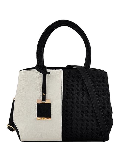 black leatherette (pu) handbag - 15707093 - Very Small Image - 1