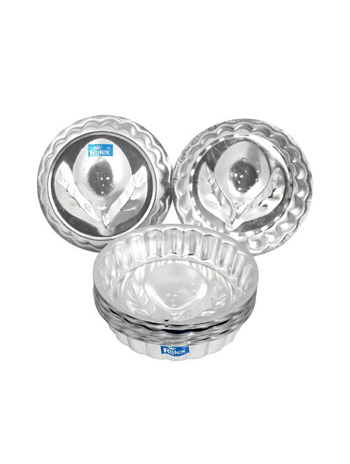 aluminium jelly cupcake muffin mould apricot set of 6 s2 - 15708600 - Very Small Image - 1