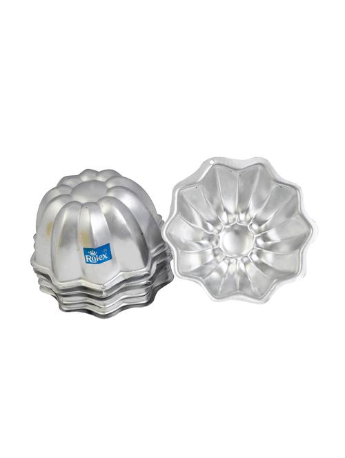 aluminium jelly cupcake muffin mould  sun flower s1 set of 6 s1 - 15708603 - Very Small Image - 1