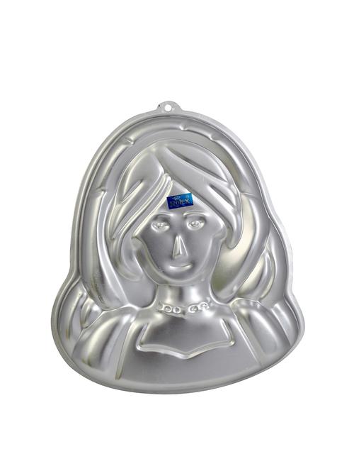 aluminium cake mould pans  princess face 1 kg. cake - 15708658 - Very Small Image - 1