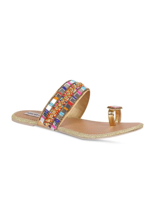 embellished slip on sandal - 15708815 - Very Small Image - 1